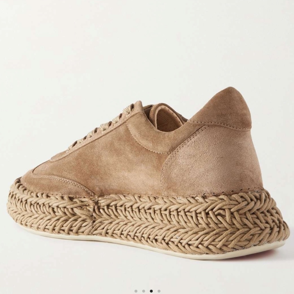 Christian Louboutin Espasneak suede espadrille sneakers - size 7 color- Crumble - Picture 10 of 11